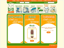 Tablet Screenshot of biochef.hu